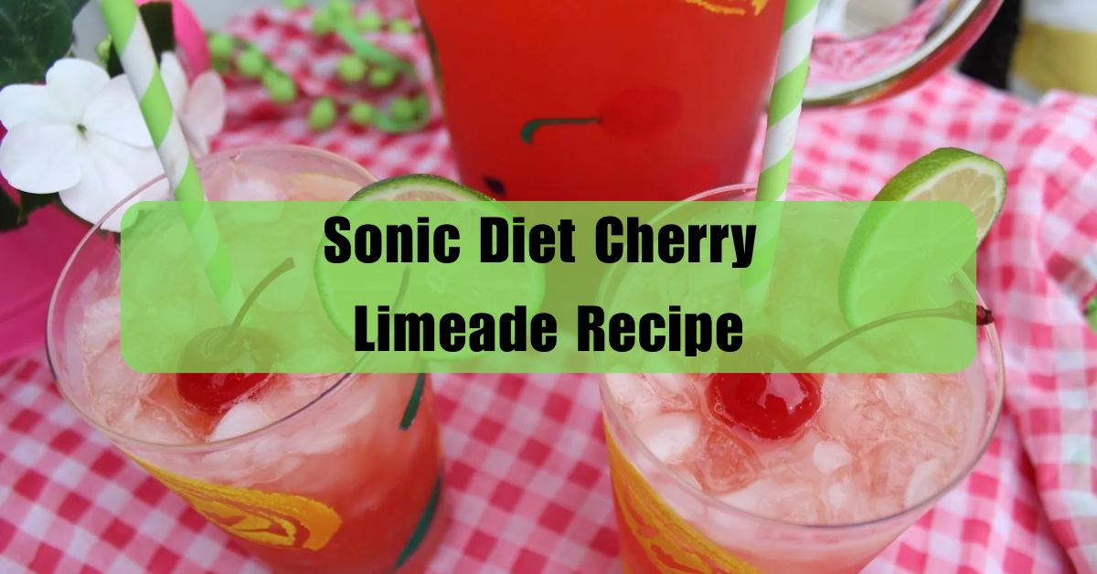 Sonic Diet Cherry Limeade Recipe